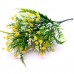 Цветок искусственный с желтыми бутончиками, 36 см