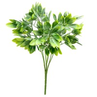 Зеленый кустик с белым напылением, 30 см