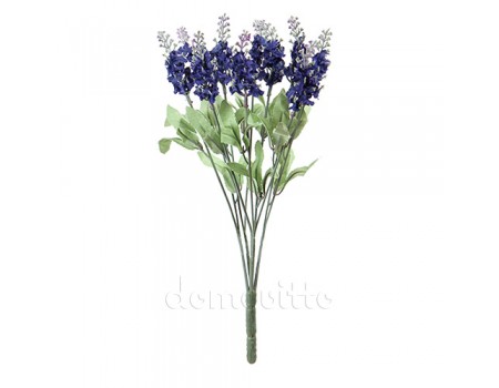 Лаванда искусственная 10 соцветий, фиолетовый 36 см