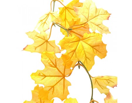 Осенняя лиана "Клен желтый", 250 см