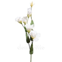 Искусственный цветок "Лизиантус", 110 см. Белый / Сиреневый ✦ 102049