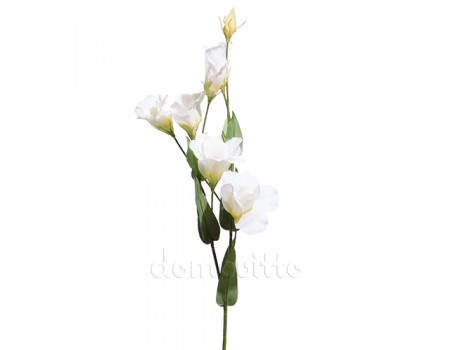 Лизиантус искусственный, 110 см. Цвета: Белый / Сиреневый