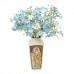 Цветы искусственные "Незабудки голубые", 40 см