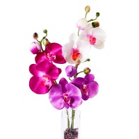 Искусственные орхидеи мини, 32 см ✦ 10001