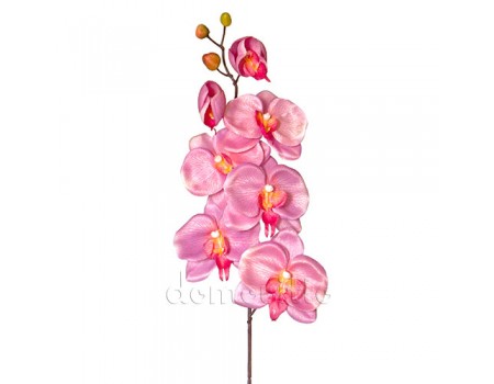 Орхидея искусственная розовая, 76 см