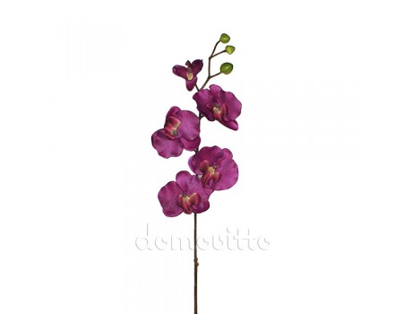 Искусственная орхидея фиолетовая, 65 см ✦ 021003