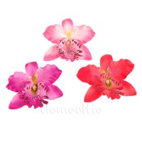 Искусственные цветы головы орхидеи цимбидиум, 8 см ✦ 101933