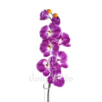 Искусственная орхидея лиловая, 67 см ✦ 100072