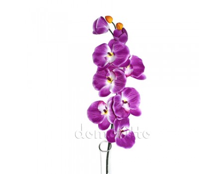 Искусственная орхидея лиловая, 67 см ✦ 100072