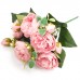 Цветы искусственные "Пионы букетик розовый", 16х30 см