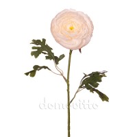 Искусственный цветок "Ранункулюс белый", 68 см ✦ 10041