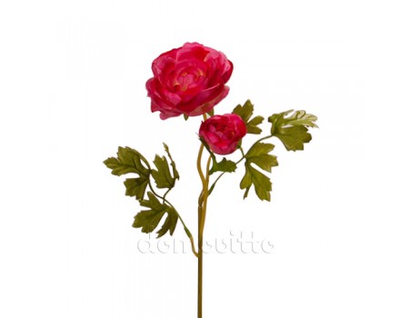 Искусственный цветок "Ранункулюс розовый", 53 см ✦ 10051