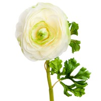 Искусственный цветок "Ранункулюс белый", 60 см ✦ 103455