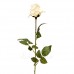 Роза искусственная белая "Снежка", 70 см