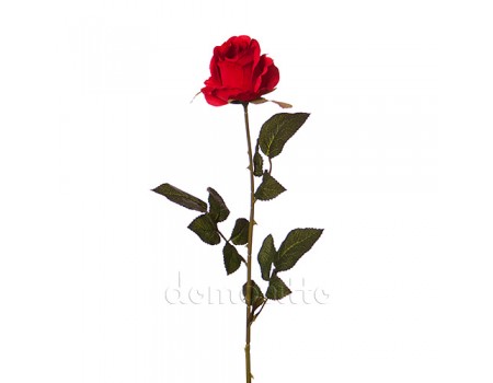 Искусственная роза "Милана" красная, 70 см ✦ 100787