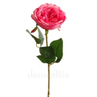 Искусственная роза розовая, 66 см ✦ 102096