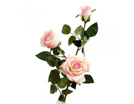 Роза искусственная ветка "Классик"
