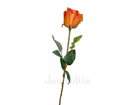 Искусственная роза "Кьяра" оранжевая, 68 см ✦ 100380
