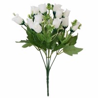 Искусственные цветы "Розочки белые", 7 вет, 32 см ✦ 103494