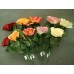 Роза искусственная ветка "эконом", 65 см