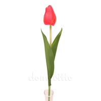 Тюльпан искусственный красный, 52 см ✦ 101960