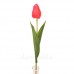 Тюльпан искусственный красный, 52 см