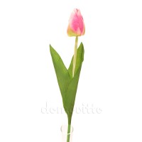 Тюльпан искусственный розовый, 52 см