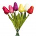 Искусственные тюльпаны одиночные, 64 см