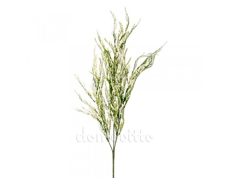 Искусственный цветок "Ветка вереска белая", 75 см ✦ 100484