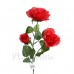 Роза искусственная ветка "эконом", 65 см