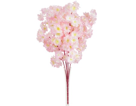 Сакура искусственная ветка светло-розовая, 55 см ✦ 103422