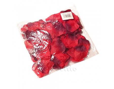 Лепестки роз из ткани бордовые, 145 шт