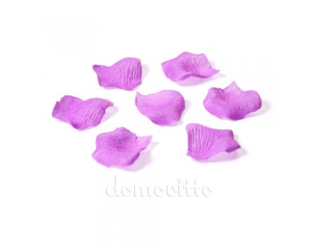 Лепестки роз сиреневые/фиолетовые
