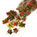 Набор искусственных осенних листьев, 43 шт