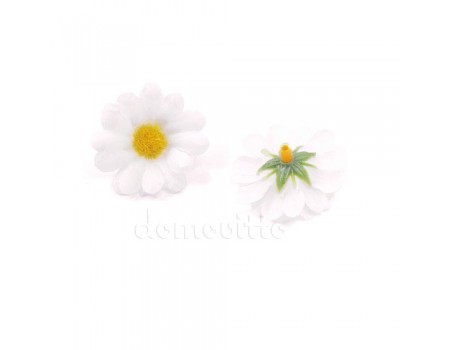 Искусственные цветы ромашки, головы d4 см ✦ 103040