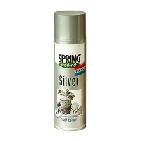 Краска серебряная Spring Pro Florist, 300 мл