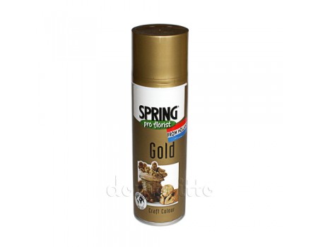 Краска золотая Spring Pro Florist, 300 мл