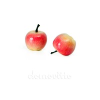 Яблочко мини розовое, 3,5 см