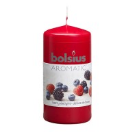 Свеча декоративная ароматическая "Лесные ягоды", 6 х 12 см
