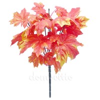Осенний декор "Кленовый кустик красный", 26 см ✦ 101757