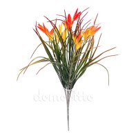Искусственный цветок с оранжевыми соцветиями, 35 см ✦ 102829