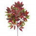 Ветка оливы с красными листьями искусственная, 51 см