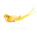 Птичка на прищепке "Желтая малая", 11 см