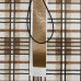 Упаковочная бумага "Шотландка мех" (70 см, рулон 10 м)