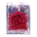 Набор красных сердечек с блестками, 2х2 см