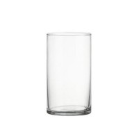 Стеклянная ваза "Трубка", d11 см, H20 см