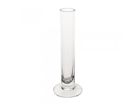 Стеклянная ваза "Цилиндр узкий", d3,5хH20 см